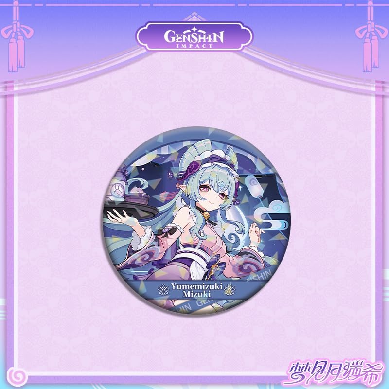 原神　夢見月瑞希　有馬温泉コラボ アクリルスタンド　缶バッチ　アクキー 原神】公式正規品 未開封 夢見月瑞希 アクリルスタンド 有馬温泉